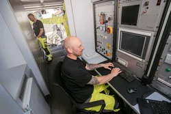 Kranarbeiten in Landshut auf der Baustelle